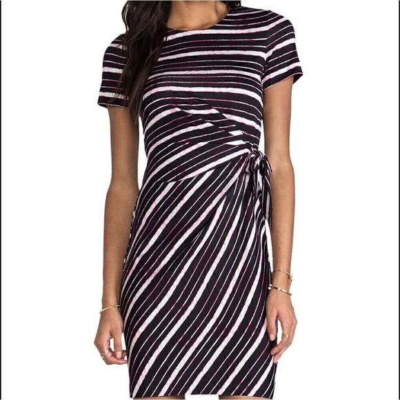 Revolve Dvf Brie tie silk dress 2 - Picture 1 of 8
